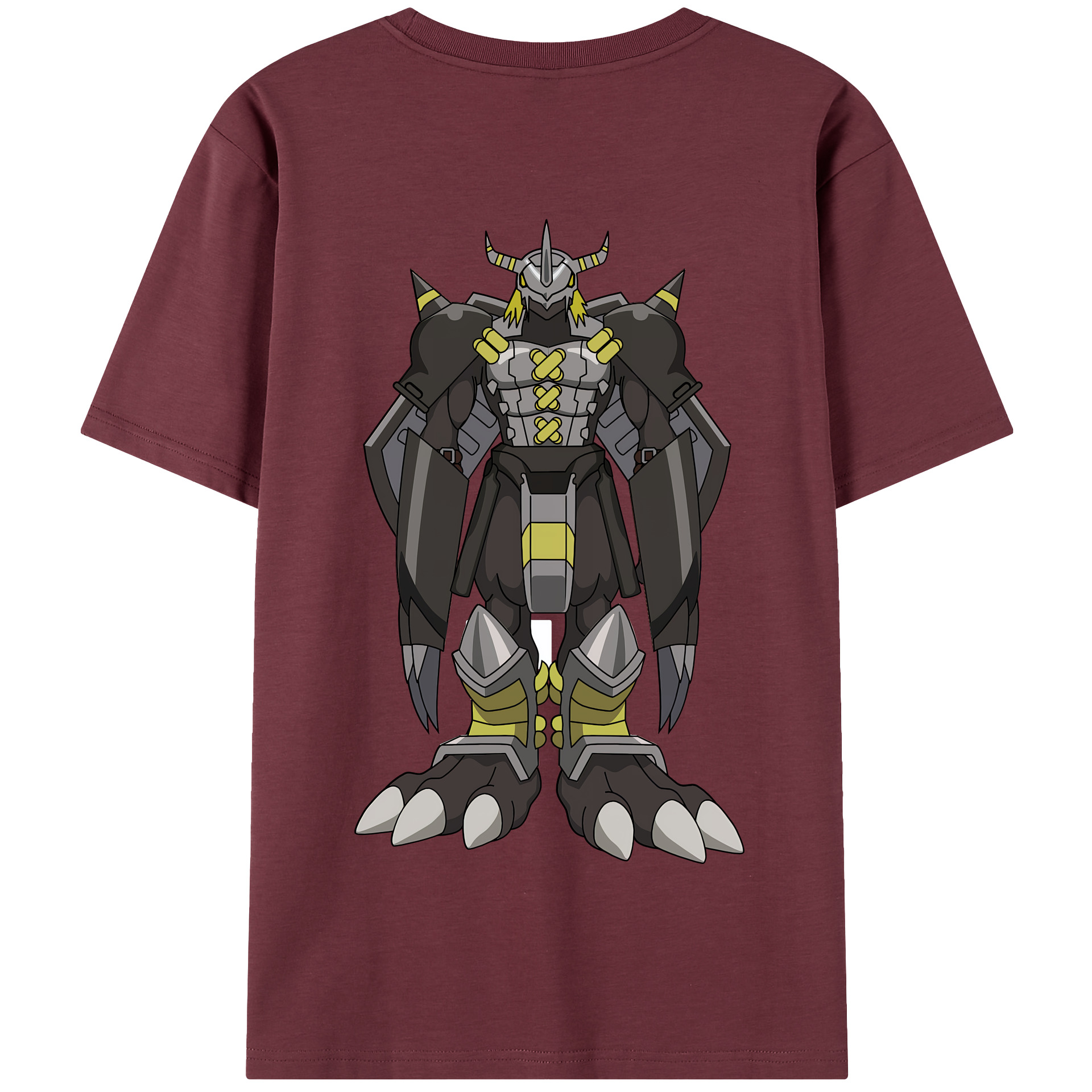 （画像用） Digimon デジタルモンスター/デジモン 綿100％半袖Tシャツ（背面プリント）